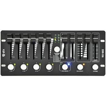 Par Controller Mini QTX Dm‑X6 DMX
