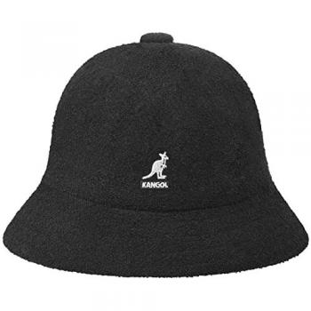 Men’s Black Kangol Bermuda Casual Bucket – Medium (56‑57 cm)