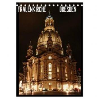 Tischkalender 2024 Frauenkirche Dresden DIN A5 hoch