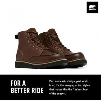 Botines Sorel Slabtown 62' Moc WP impermeables para hombre