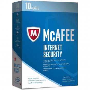 McAfee Internet Security 2024 for 10 Devices, 1 Year Downloadable