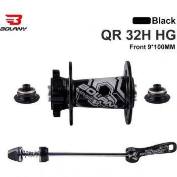 Bolany Alu Moyeux 32T, 4R Sél, Dégagement Rapide, Frein Disc, 8-12 Vitesse