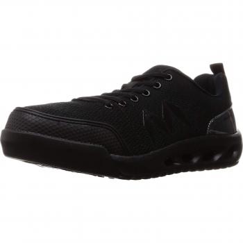 Marugo Margo Safety Heel Work Footwear – Steel JSAA Class, Black, Knit, Unisex
