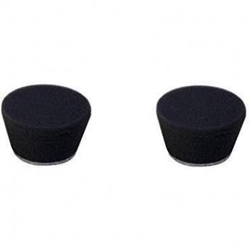 Zachte Polijstspons 30 mm Conisch Zwart (2 Stuks)