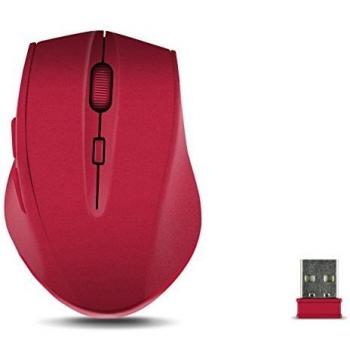 Silent Mouse von Speedlink CALADO – Rot, kabellos, leise – ideal fürs Büro