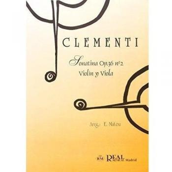 CLEMENTI-Sonatina Op.36 nº 2 para Violin y Viola (Mateu)