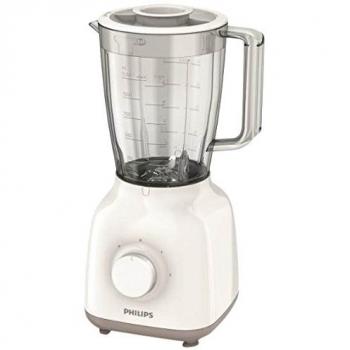 Philips HR2100/01 HomeBlend 1.5 L 400‑Watt Blender – White