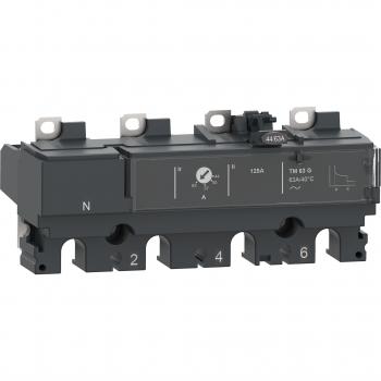 Déclencheur thermique-magnétique 4P4D – Générateur TM‑G 160A (NSX)
