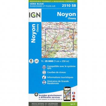 Noyon.Chauny 1:25 000