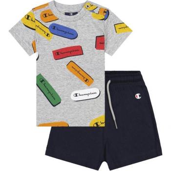 Conjunto de camiseta y short Champion para bebé gris