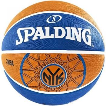 NBA NY Knicks Spalding Ball (Blau/Orange) Größe 7 – 3001587012017