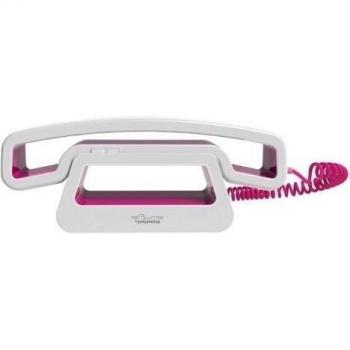 SwissVoice CH01 Auriculares con Base, tono Rosa