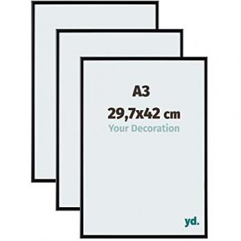 Cadre Aluminium A3 avec Verre Acrylique