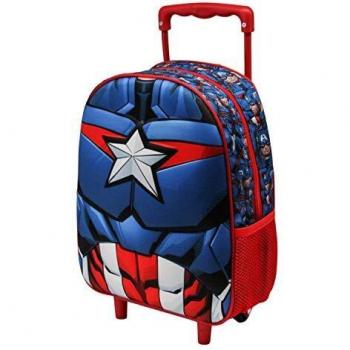 Mochila 3D con Ruedas Capitán América Civil War