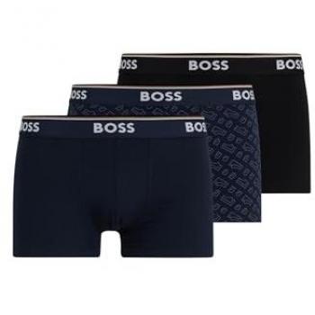 Boss 3er-Set Boxershorts Power Design 50509200 Bunt