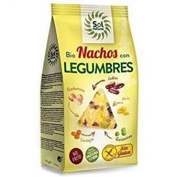 Nachos de Legumbres Sin Gluten 80 g