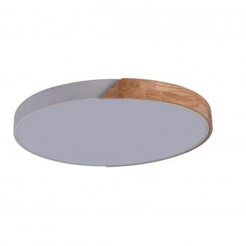 Plafón LED Taoro 70W 4100Lm 3CCT Blanco y Madera