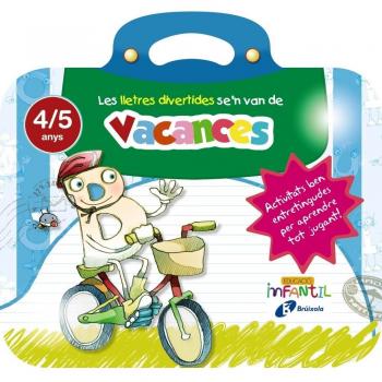 Les lletres divertides se'n van de vacances 4 anys.