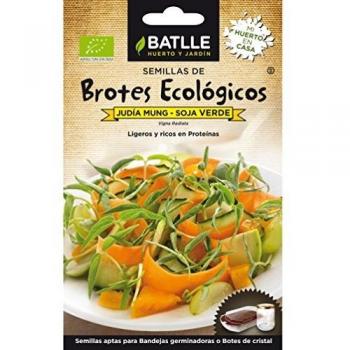 Brotes soja verde ecológica