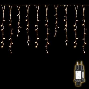 Joybuy Weihnachtslichtvorhang 2 m LED – 80er‑Eisregen‑Effekt, 8 Modi, Memory-Funktion, wasserfest