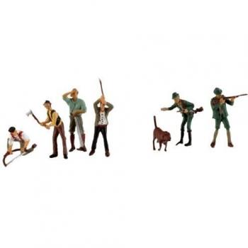 H0 Figuren Jäger & Holzfäller von NOCH