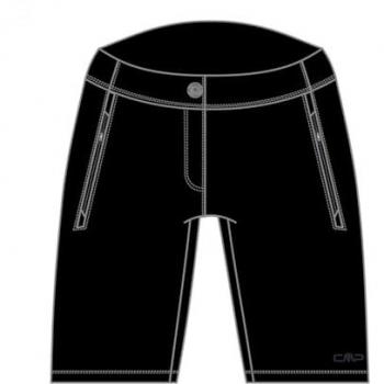 CMP Damen Shorts Bermuda NERO 34