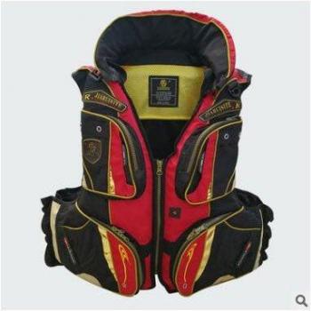 Removable Fishing Jacket with EPE Life Vest and Whistle