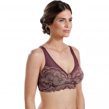 Harmonie Kontrastspitzen-Damen-BH – voll elastisch 100 %