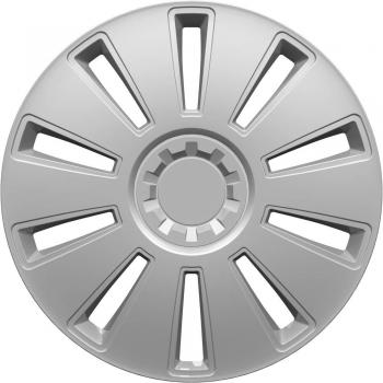 HP Autozubehör GRID Copri ruota R14 Argento 1 pz