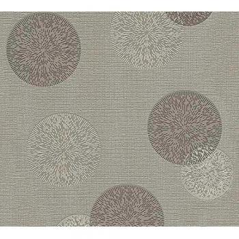 Papier peint intissé A.S. Creation 347712 Gris/blanc