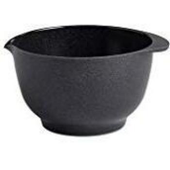 Mepal Kühlschrankdose Ellipse, Melamin, Schwarz, klein