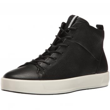 ECCO Damen Soft 8 High-Top Sneakers Schwarz 39