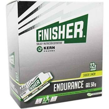 Gel Finisher Endurance sabor Limón, 12 Sobres