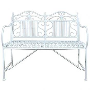 Elegante Metallgartenbank Celia