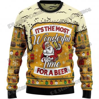 Pull Chaud Saison Bière 3D