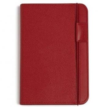 Estuche Rojo de Cuero para Kindle Keyboard