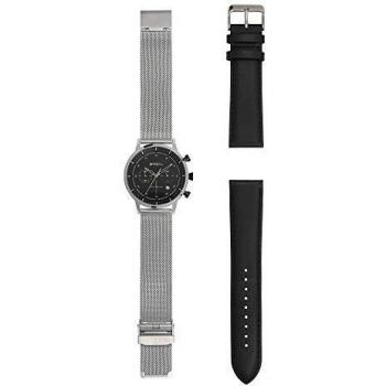 Breil Men's SIX.3.Nine Quartz Movement Steel Black MESH Watch