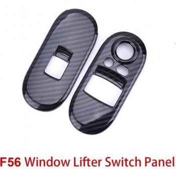 Carbon Fiber Stickers for Mini Cooper S JCW F55 F56 Window Lifter Switch Control