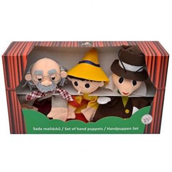 Winterspielzeug Handpuppen Set, Pinocchio ohne Beine
