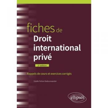 Fiches de droit international privé