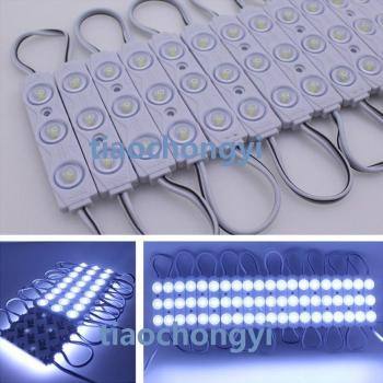 Modulo LED 1.5W 2835 IP67 Impermeable Luz Blanca Fria 3 Unidades 12V