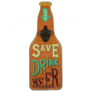 SustainBrew: Water‑Wise Beer Opener and Decorative Plaque