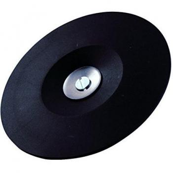 Plateau Caoutchouc Ø 115 mm avec Tige 6 mm