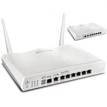 DrayTek Vigor 2860N VDSL/ADSL Router Firewall with Wireless N & 6 Gigabit Ports & 3G
