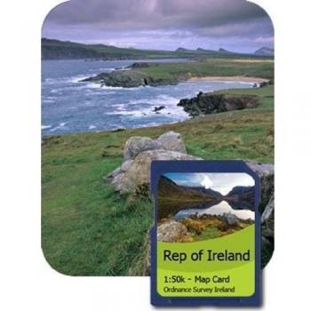 Tarjeta de navegación GPS de Irlanda (Satmap, escala 1:50.000)