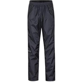 Marmot Herren PreCip Eco Full Zip Pant, wasserdichte Regenhose, winddichte Wanderhose, atmungsaktive Regenkleidung, Schwarz, XL