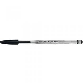 BIC Bolígrafo Cristal Stylus Negro
