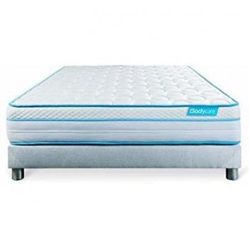 Body Care Ensemble BodyZone+ 140x200 Ressorts ensachés, Visco 5 Zones Ultra épaisseur