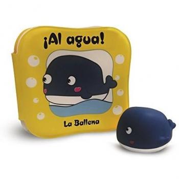 ¡Al agua! La ballena (libro baño)