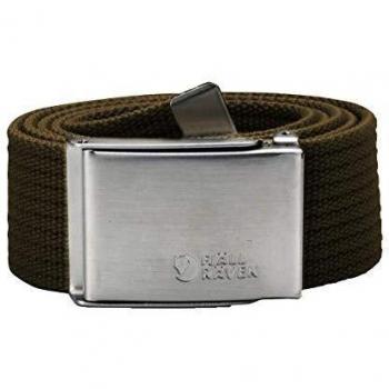Fjällräven Canvas Belt, Dark Olive, One Size